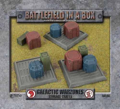 Galactic Warzones: Storage Crates ideal for Star Wars: Legion